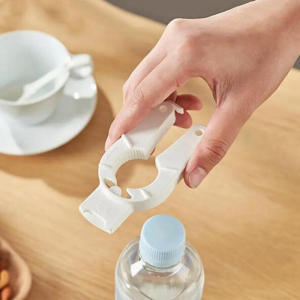 Multi-Purpose Cap Opener Handheld Water Bottle Twist-Off Opener Women Weak Hand Portable Lid Remover Kitchen Tool