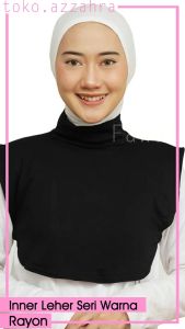 CIPUT HIJAB CEPOL BANDANA INNER LEHER RAYON SERI WARNA ISI 10 PCS