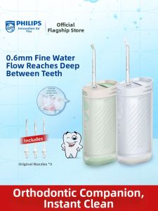 Philips | Philips Portable Sonic Orthodontic Water Flosser HX3331 USB-C Charging Dental Care Device for Men And Women Home Use 200ml Water Tank