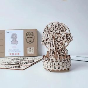 Mô hình Hộp nhạc Đu quay Ferris Wheel Music box G605d Uguter