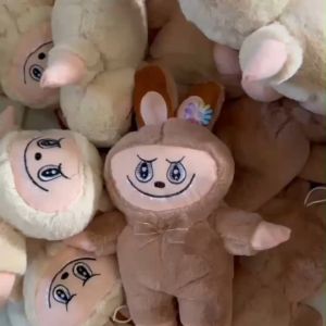 Ganci Labubu 30cm Termurah Ready Banyak bahan berkualitas SNI bang zuki gantungan kunci