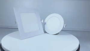 LED Ceiling Panel Light Power (3W-24W) Round/Square Cool White High Brightness Energy-Saving 80% Home & Commercial Decor