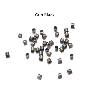 500 Chiếc Hạt Chặn Đầu Ống Đồng Kích Thước 1.5/2/2.5mm Dùng Làm Phụ Kiện Trang Sức Vòng Cổ Vòng Tay