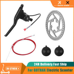 Left Brake Handle Lever & Brake Cable /110mm Disc Brake For GOTRAX GXL V2 Electric Scooter Apex Pro XL Rival XR Elite Replacemen