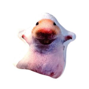 Hot Sale Mini Haha Mouse Voice Widget Laugh Funny Pets Doll Cute Hamster Keychain Bag Pendant Stress Relief Toy Boys And Girls