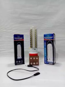 Lampu Emergency Mitsuyama MS-6032 Senter LED 18 SMD + 5 W + Senter 1 W Multifungsi Lampu Camping Cahaya Putih Super Terang