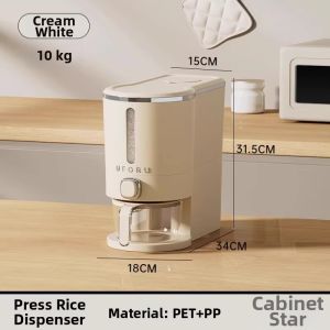 CHUMX | Anti-Insect Moisture-Proof Sealed Press-Type Rice Bin