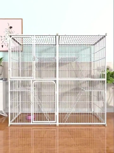 Cat Cage 3/4 Layer Extra Large Space Assemblable Cat Cage Cat Villa High Quality Pet Cage