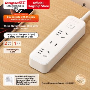 lengon | Controlled Outlet Strip with Wire