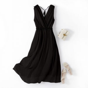 XMO | Silk Elegant Waist Shaping Slip Dress