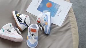 LAPAGO - Sepatu Sneaker Anak Laki Laki Perempuan Import Usia 1 - 6 Tahun Type MEI