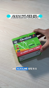 Aki Vario 110 Karbu ALKALINE GTZ5S SUPER Accu Kering