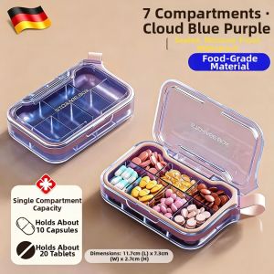 QIAOYANMEI | Portable Weekly Pill Box