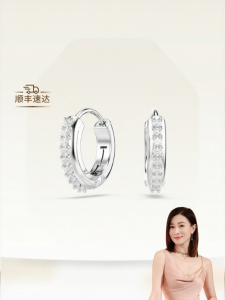 Swarovski | Matrix Large Hoop Earrings