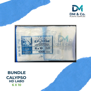 Calypso HD Labo 6x10 (1000pcs) Makapal Clear Plastic Bag | Pang Negosyo | Heavy Duty Packaging