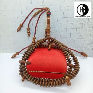 tasbih tijani kayu kelor Jawa full benang rajut h513