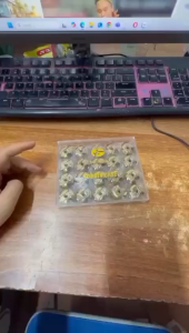 Thoi VÀNG JINYONGFA Ổ NHỎ đường kính 2.1cm lắp máy 1 kim công nghiệp (GIÁ 1 CÁI)