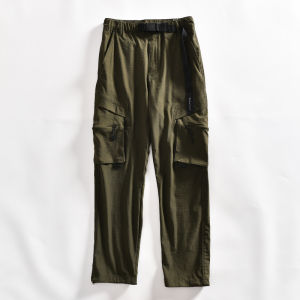 Mountain Series Couple Style Loose Fit Lightweight Outdoor Breathable Quick Dry Casual Long Pants for Youth Spring Summer
