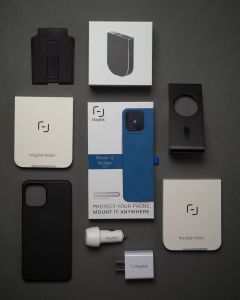 Magbak Magnetic Wireless Charger| Fast Charging | Ultra Strong Magnet| Active Cooling | USB-C 30W