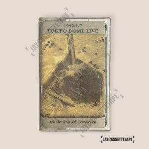 X Japan On The Verge Of Destruction 1992 เทปคาสเซ็ต เทปคาสเซ็ท Cassette Tape เทปเพลงสากล