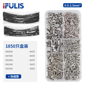 GT Small Copper Tube Wire Crimper Connecting Pipe Wire Connector Terminal Crimping Pliers Docking Pipe Type Terminal Clamp Connector Sleeve