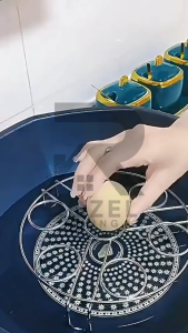 ROZEL Tatakan Kukus Stainless Steel / Tatakan Kukus Telur / Tatakan Panci Tahan Panas