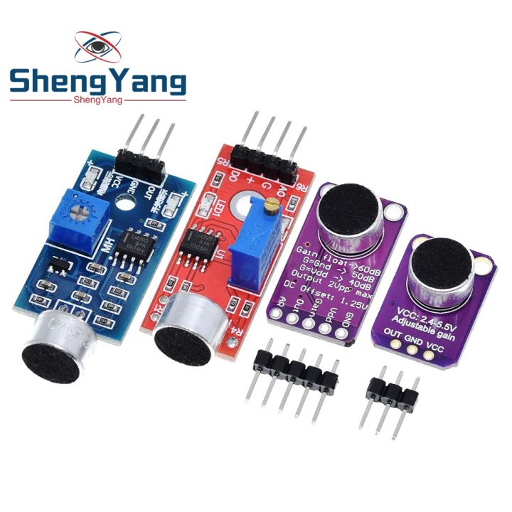Sound sensor module sound control sensor MAX4466 MAX9814 switch ...