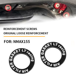 สำหรับ YAMAHA NMAX NVX AEROX 125 155 2020-2024อุปกรณ์เสริม NMAX155ตัวกรองอากาศฝาครอบตกแต่งอะลูมินัมอัลลอยปะเก็นที่มั่นคง