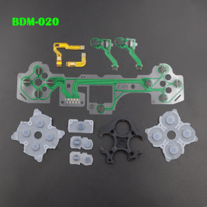 For PS5 Controller BDM-010 BDM-020 BDM-030 Microphone Flex Cable Button Conductive Film Conductive Rubber Pad Replacement Repair
