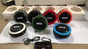 AYEBEAU C6 Loa Bluetooth Không Dây Di Động Chống Nước Mini Loa Siêu Trầm Xe Hơi Hộp Âm Thanh Âm Thanh Nổi Âm Thanh Nổi Cắm Trại Ngoài Trời