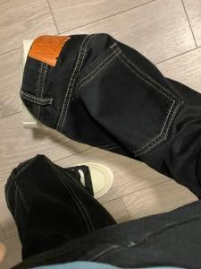 กางเกงยีนส์ทรงหลวมเอวสูง ยาวพิเศษ ดีไซน์ย้อนยุค สไตล์อเมริกัน กางเกงขายาวทรงตรง สำหรับผู้หญิง กางเกงยีนส์ทรงหลวมพิเศษ