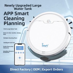 MLZH | Intelligent Sweep Mop Vac Cleaner with Mobile APP Control