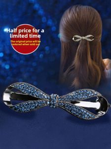 Medium Size Hair Clips Fashionable Spring Loaded Hair Accessories Hairpins for Women Stylish Hairgrips Korean Style Alloy