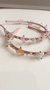 HALEA HEADBAND HAIRBAND BANDO BANDANA KRISTAL MUTIARA CANTIK ANGGUN PESTA NATAL