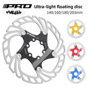 Bike Floating Brake Disc Rotors 140/160/180/203MM Bicycle Hydraulic Brake Disk Heat Dissipation MTB Bike Brake Rotor Part