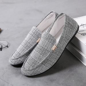 JIFANPAUL | Casual Breathable Men Canvas Slip-on Shoes