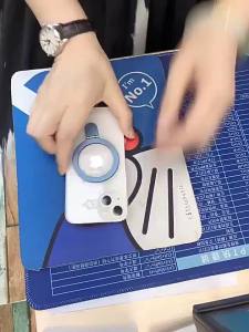 Ultra-thin Magnetic Phone Ring Holder Stand For  CellPhone Finger Grip Phone Kickstand for Iphone 11 12 13 14 Pro Max