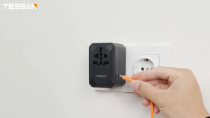 TESSAN SG - 65W GaN Charging Universal Travel Adaptor Travel Adapter for IN UK AU EU Travel Plug USB C