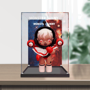 Acrylic Display Box Dustproof Large Doll Bubble Monster Beauty Sunny Toy Collectible Case Organizer Storage Container