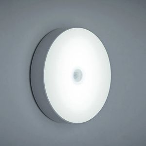 1pc Motion Sensor Night Light - Wireless LED Detector Lamp Automatic On/Off for Bedroom Staircase Closet and Room Decor