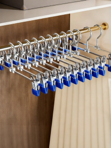 FAJIENUO | Non-slip Scratch-proof Home Use Pants Hanger for Lingerie and Short Skirts