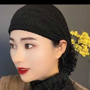 Mũ Che Tóc Bằng Vải Ren Mỏng Thoáng Khí Thời Trang Cho Phụ Nữ Mũ Khăn Quàng Cổ Đa Năng Che Tóc Trắng Mũ Khăn Quàng Cổ Thời Trang Mới 2024