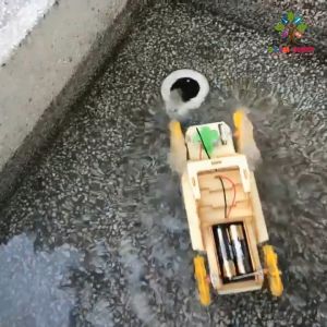 [New STEM] Bộ lắp ráp Xe Lội Nước chạy 2 địa hình trên cạn và dưới nước Đồ chơi giáo dục khoa học sáng tạo cho bé STEM3G