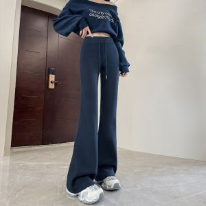 Black Flare High Waist Slimming Trousers