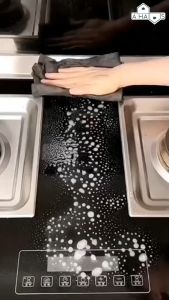 A HAUS ผ้าไมโครไฟเบอร์ สำหรับกระจก รถยนต์ ผ้าเช็ดรถ เฟอร์นิเจอร์ และครัว ซับน้ำดี