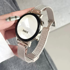 20mm 22mm Luxury Metal Magnetic Strap For Samsung Galaxy Watch4 44mm/40mm 5 pro active 2 Gear s3 Bracelet For Huawei Watch gt2/3/4 22mm 18mm