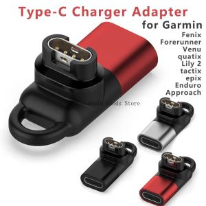 Charging Adapter for Garmin Fenix 8/7/7S/7X/6/6S Forerunner 970/570/965/55 Instinct Venu 3S/SQ Vivoactive 6/5 - Type-C Adapt