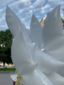 DINOSO Balon Foil Bentuk Merpati Putih Ukuran Jumbo Balon Burung Merpati untuk Dekorasi Pesta Pernikahan