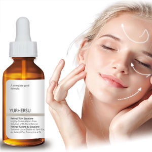 Serum Dưỡng Da Chống Lão Hóa Mạnh Mẽ 1% Retinol Làm Mịn Da Dưỡng Ẩm Kiểm Soát Dầu Dùng Được Cho Cả Nam Và Nữ