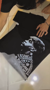 KC28 Kings Kaos Lamine Yamal T-Shirt Bola Lamine Premium Cotton Combed 24s